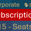 Premium - Corporate Subscription - 15 Seats