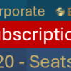 Premium - Corporate Subscription - 20 Seats